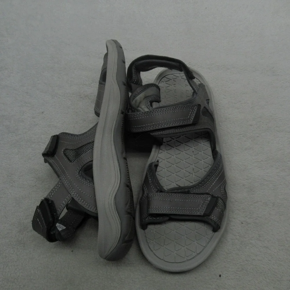 Eddie Bauer Mens 13 Nick Sandals Black Adjustable Straps Casual Outdoor Hiking‎